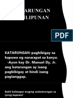 Katarungan Panlipunan