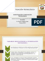 La Investigación Tecnológica Original