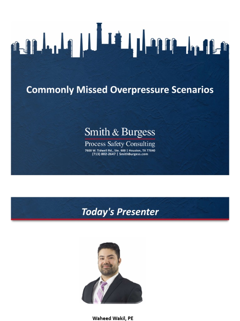 Overpressure Scenario Insights | PDF | Valve | Pump