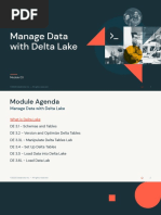 De Mod 3 Manage Data With Delta Lake