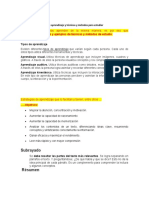 Material Adicional Tipos de Aprendizaje