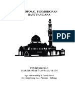 Proposal Masjid Jamie Manbaul Ulum