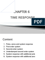 Chapter 6 - Time Response