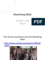 3 Marketing Math Class 3