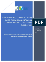 Policy Tracing Pdrd