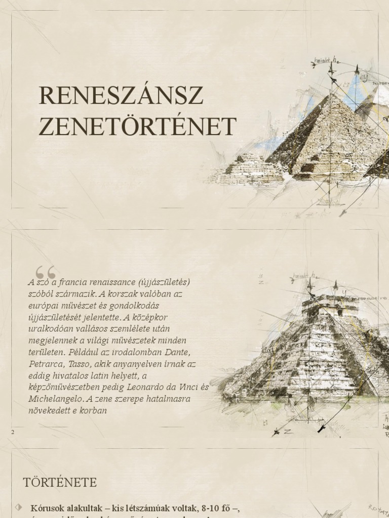 Mihalecz Eszter Ének Beadandó RENESZÁNSZ | PDF