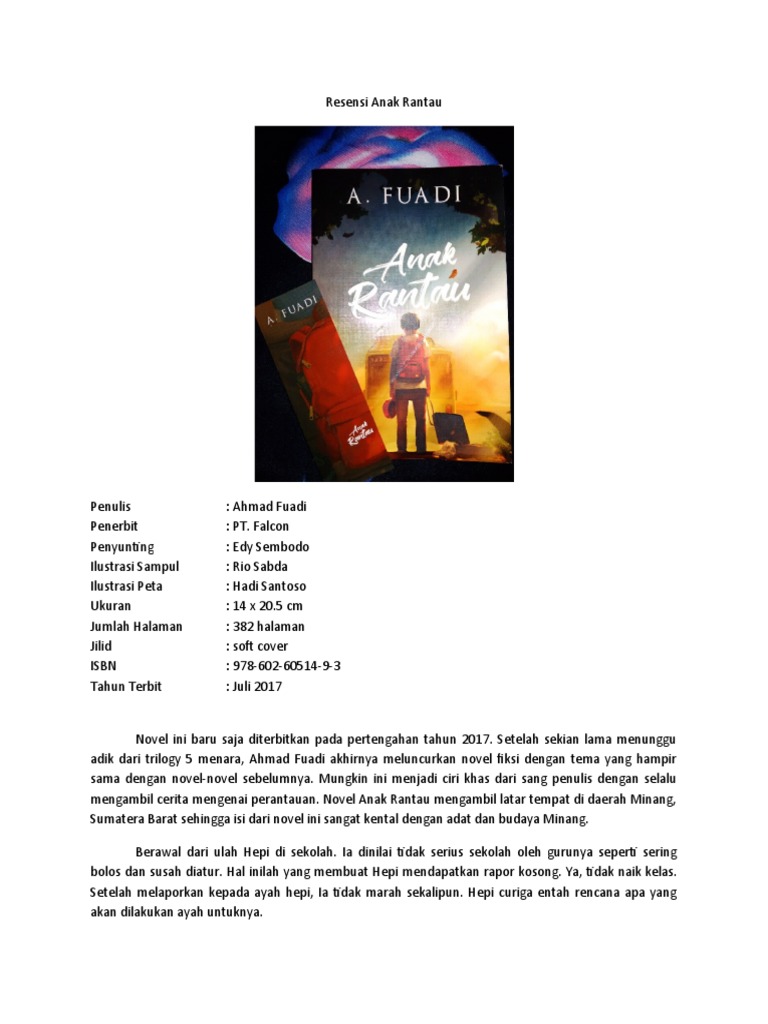 Resensi Anak Rantau | PDF
