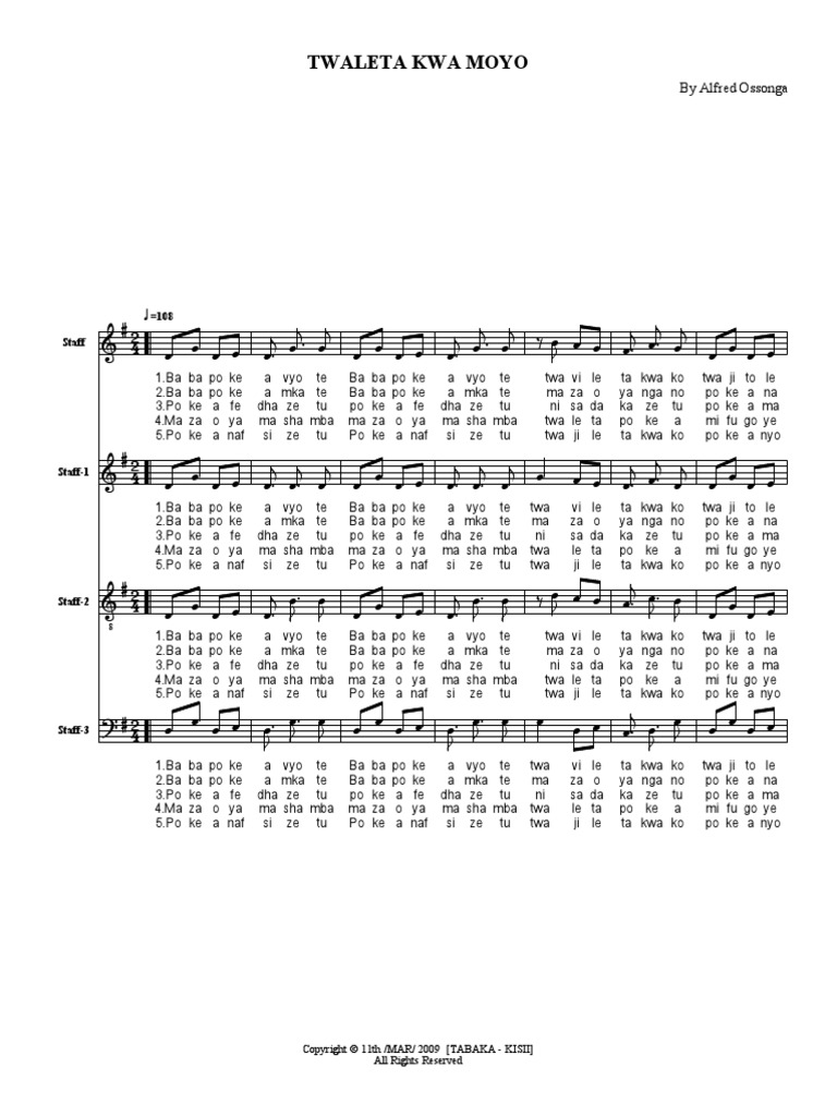 Baba Pokea Vyote | PDF