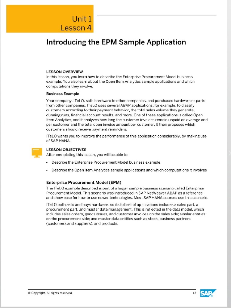 1EPM DataModel | PDF