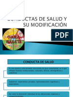 Conductas de Salud y Modificacion