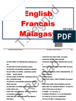 English Francais Malagasy