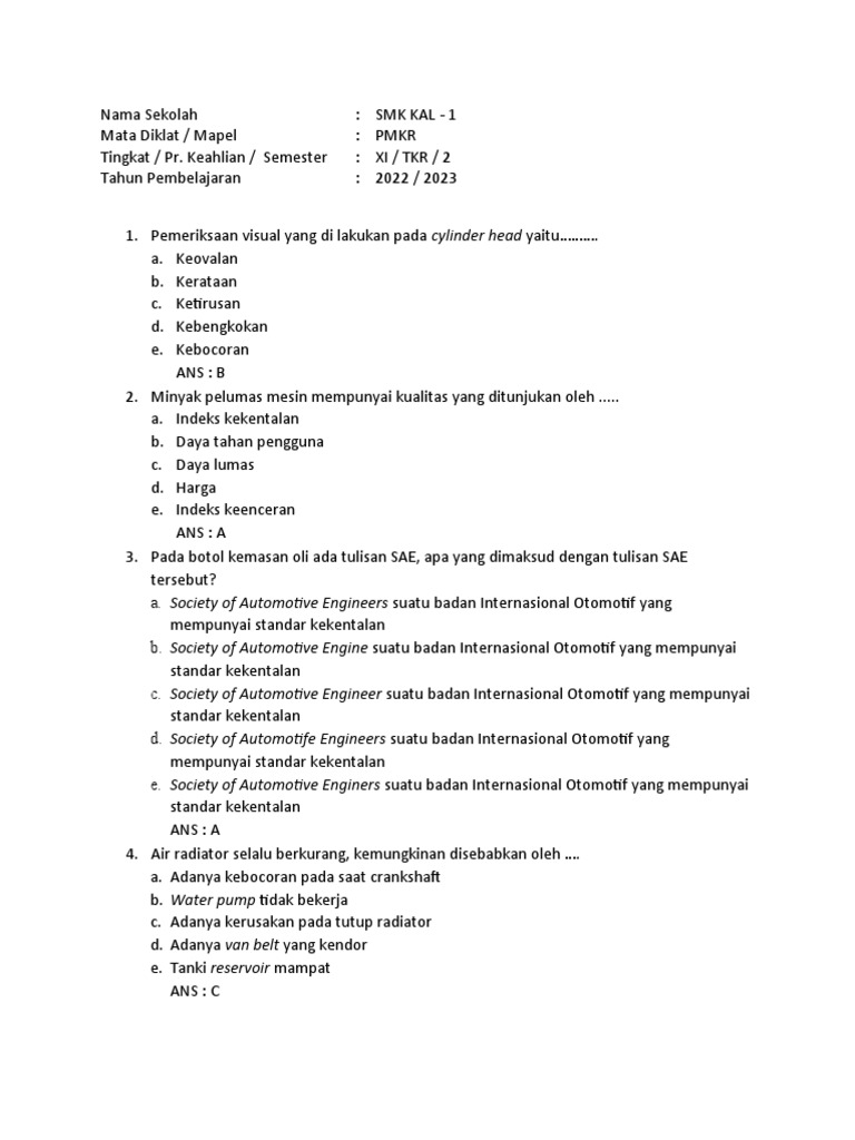 Menguasai PMKR Kelas 11 Semester 2: Kumpulan Contoh Soal dan Pembahasan Mendalam
