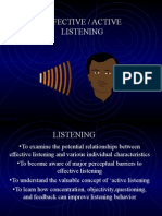 Effective & Active Listening