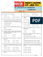 Some - Basic - Concepts - of - Chemistry 1-7 DPP