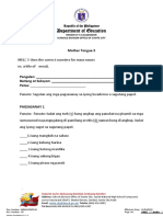 MTB-MLE3-WORKSHEET-MELC5-Paggamit NG Wastong Panukat Sa Mga Pangngalang Di-Pamilang