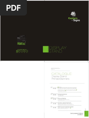 2019 Eastern Signs Catalogue