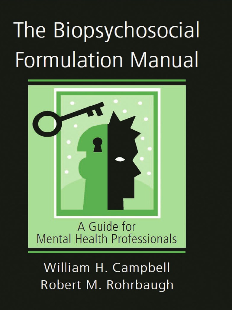 Biopsychosocial Formulation Guide | PDF | Psychiatry | Diagnostic And ...