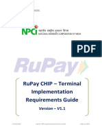 RuPay Chip Terminal Implementation Requirements Guide - v1.1