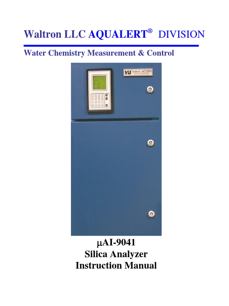 9041-01 and 03 Version 2-11 | PDF | Power Supply | Valve