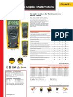 170 Series Digital Multimeters: Versatile Meters For Field Service or Bench Repair