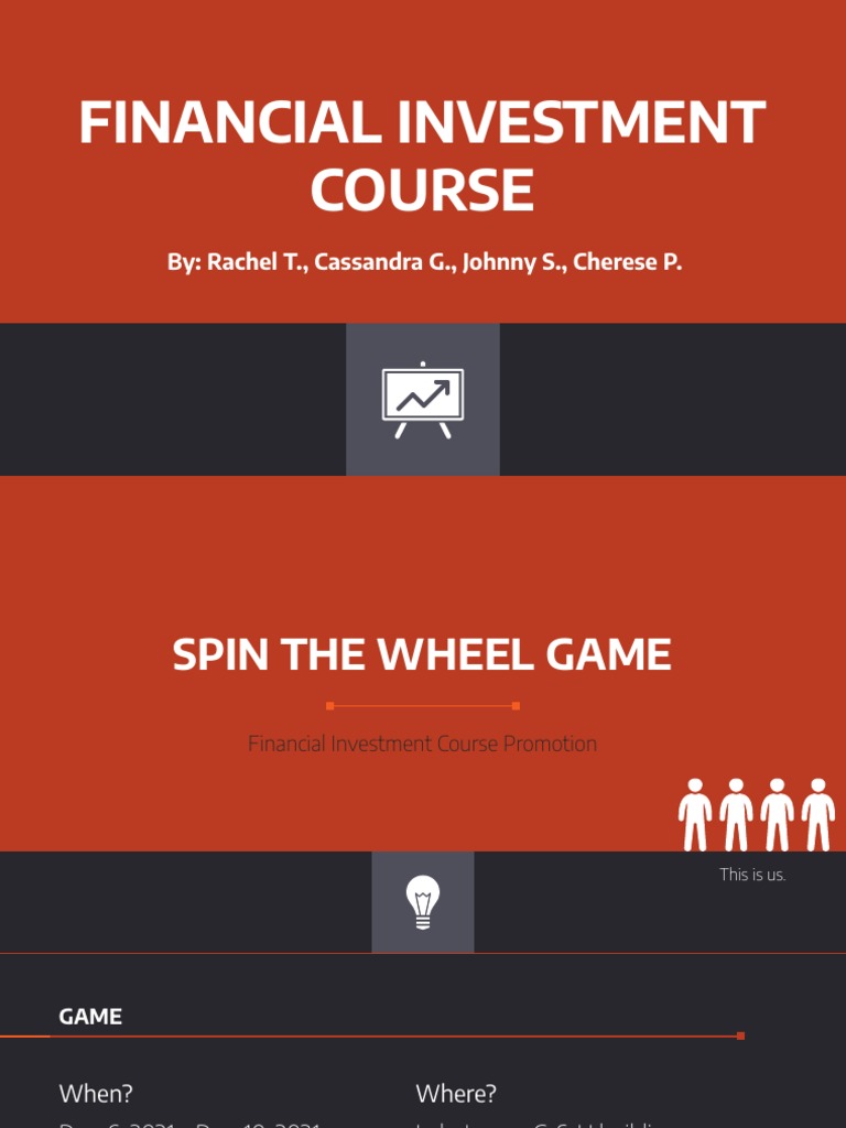 Financial Investment Course Presentation | PDF | Private Sector | Economies