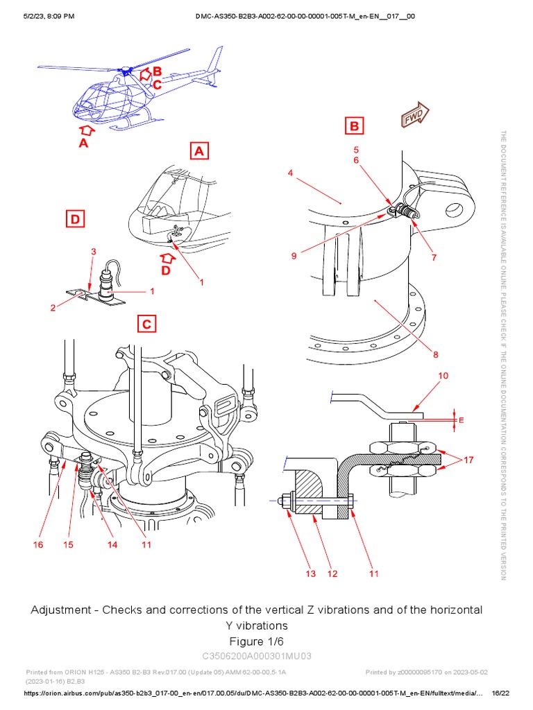 Track and Balance Main Rotor AS350 PDF Helicopter Rotorcraft