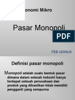 Pert. 12 Pasar Monopoli