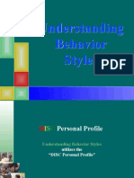 Behavioural Styles