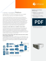 Infinera Datasheet 7090 350 CEM Packet Transport Platform 0083 RevA 0519