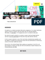 Key Facts of Abortion