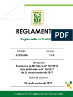 Reglamento de Creditos 11.0