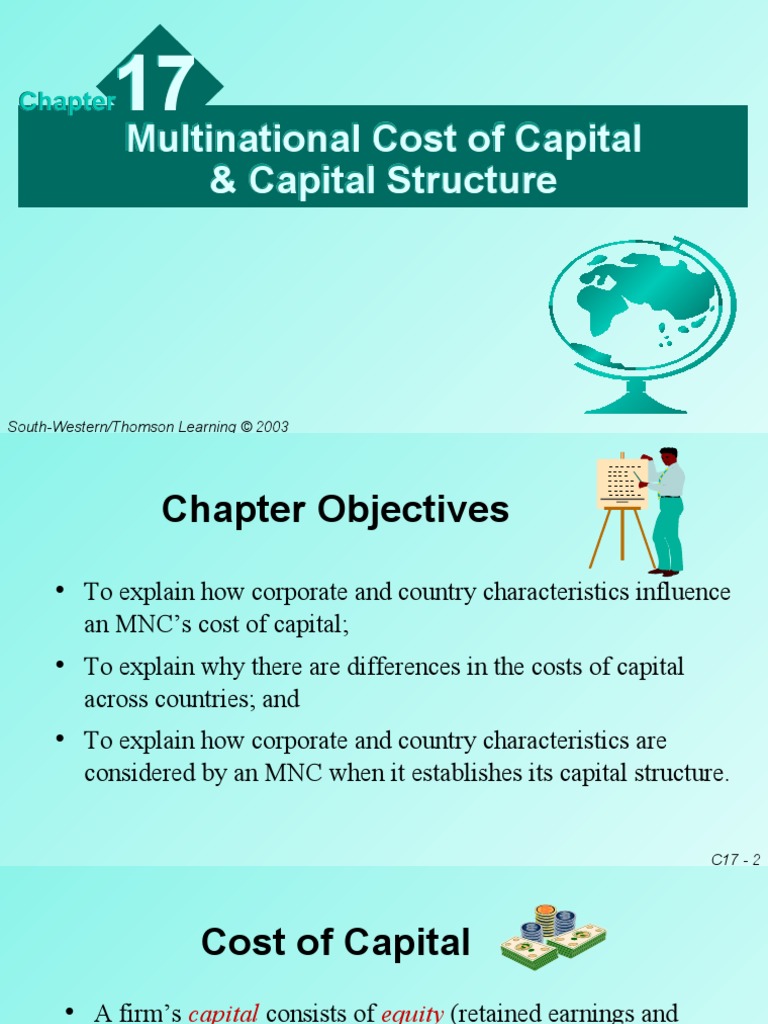 Mulitnational Cost of Capital and Capital Budgeting Download Free PDF