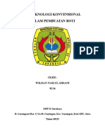 Bioteknologi Konvensional Dalam Pembuatan Roti