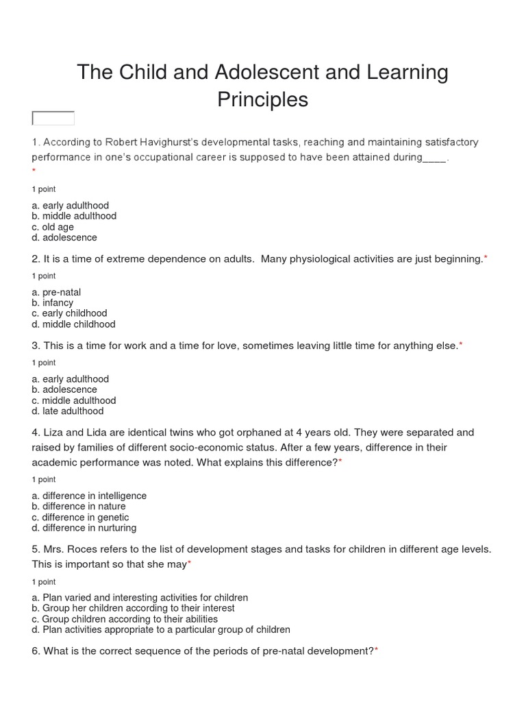 Child Development Theories Overview | PDF | Classical Conditioning ...
