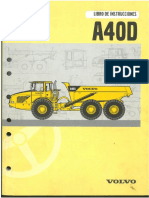 Manual Lagarto Volvo A40D