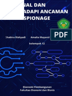 Mengenal Dan Menghadapi Ancaman Cyber Espionage