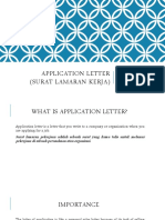 6th Meeting - Application Letter