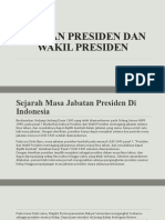 Jabatan Presiden Dan Wakil Presiden - HM