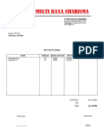 Contoh Proforma Invoice Dalam Bahasa Indonesia