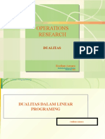 Risetoperasi 5 Dualitas Dalam Linear Programming