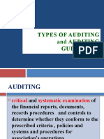 Types of Auditing, Guidelines