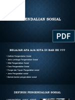 Pengendalian Sosial