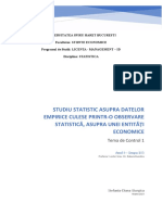 Statistica - TC1 - Stefania Giurgica - An1 - ManID