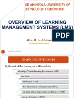 Overview of LMS