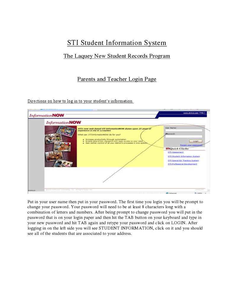 STI Student Portal Login Guide | PDF