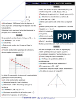 Marrakech-Safi Examen Regional Maths 2019 Sujet