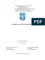 Informe de Practica Profesional Ii