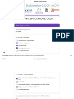 Examen Final - LP ACOFI (2020-2021) Finance