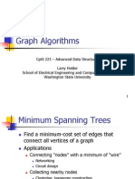 Graph Algorithms for Minimum Spanning Trees