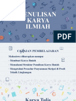 Penulisan Karya Ilmiah (Pertemuan X)